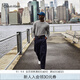 Calvin KleinJeans25秋季新款男士美式復(fù)古ck純棉原色洗水闊腿牛仔褲4RD716G 59W-牛仔藍(lán)黑 32