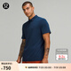lululemon丨Evolution 男士休閑衫 LM3CY5S 短袖 深海藍黑 M