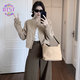 OTST卡其色毛呢棒球服短外套女春秋季2025年新款小個(gè)子短款感氣質(zhì)夾克 卡其色 M 建議90斤-102斤以?xún)? title=