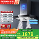 老板（Robam）油煙機(jī)灶具套裝三件套 歐式變頻23立方抽油煙機(jī)5.0kW燃?xì)庠钐籽b 煙灶套裝 60X2S系列多件套 【變頻22立方煙機(jī)】60X2S