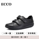 愛步（ECCO）女鞋春夏新款休閑舒適板鞋平底魔術(shù)貼單鞋 柔酷2號(hào)206513國(guó)內(nèi)現(xiàn)貨 56723黑色 36