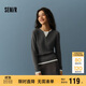 森馬（Semir）森馬毛衣女短款假兩件含羊毛針織衫24冬新款保暖內搭109724107015