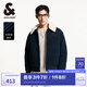杰克·瓊斯（JACK&JONES）男裝衣服秋冬新款寬松燈芯絨夾克保暖外套短款羽絨服男可拆卸毛領(lǐng) E39 藏藍(lán) L 180