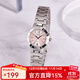 卡西歐（CASIO）手表 碎碎冰簡約小巧指針鋼帶女表 商務(wù)學(xué)生石英表送女友 LTP-1177A-4A1
