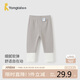 童泰（TONGTAI）女寶打底春秋兒童褲子外出休閑褲中長(cháng)褲TS41Q111-DS灰色110cm