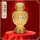 朱炳仁銅  蓮年如意花絲工藝銅花瓶花器品客廳玄關(guān)書房擺件家居 蓮年如意