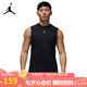 Jordan男無(wú)袖背心喬丹 JORDAN Dry-FIT 速干透氣FN5857-010黑XL