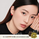 白嵐【情人節(jié)限定】紅豆耳釘女925銀琺瑯小眾氣質(zhì)生日禮物送老婆 紅豆耳釘