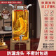 麥歐力（MYONLY）泡酒容器高檔泡酒專用玻璃瓶裝酒缸存酒壇子密封酒桶儲藥酒罐空瓶 瓷芯龍頭竹架A款25斤