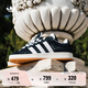 adidas「面包鞋」CAMPUS 00s經(jīng)典運(yùn)動(dòng)滑板鞋男女阿迪達(dá)斯三葉草   黑/白(推薦女生選小半碼)   41