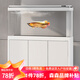 森森2024年新品森森魚(yú)缸客廳超白玻璃水族箱家用底濾免換水魚(yú)缸 珍珠白(升級底濾/超白玻璃/無(wú)極調光) 靠墻款長(cháng)120*寬42*缸高72/柜高80cm