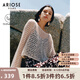 艾諾絲雅詩(shī)【商場(chǎng)同款】春秋新品高級(jí)感百搭落肩袖鏤空編織針織衫女30728106 奶油米 S