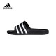 阿迪達斯（adidas）男鞋女鞋ins輕便一字拖F35543 黑色  42 