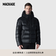 MACKAGE【七夕】MACKAGE男士 VICTOR-R 輕薄羽絨連帽夾克 早秋新品 黑色 38