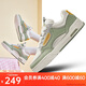 安踏驁杰滑板鞋女鞋厚底耐磨潮流商場(chǎng)同款情侶復(fù)古運(yùn)動(dòng)鞋休閑鞋