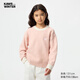 優(yōu)衣庫童裝KAWS souffle yarn舒芙蕾圓領(lǐng)針織衫長(cháng)袖毛衣478143 10 水粉色 160