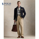 Polo Ralph Lauren 拉夫勞倫 男裝 25年秋季W(wǎng)hitman寬松版人字斜紋長(zhǎng)褲 200-卡其色 偏大 36 (36/32)