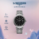 浪琴（LONGINES）瑞士手表 時(shí)尚系列 機(jī)械鋼帶男表七夕禮物L(fēng)49224526