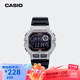 卡西歐（CASIO）【京東奧萊】手表男小方塊運動(dòng)防水學(xué)生男女表多功能非機械電子表 WS-1400H-1B