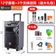 貝德貝德盤古BD-H1568B 15吋戶外移動拉桿大功率藍(lán)牙音響專業(yè)K歌廣場舞智能藍(lán)牙音箱低音炮帶無線話筒 黑色特價優(yōu)惠款12寸