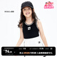 little MO&Co.抑菌 童裝夏裝女童無袖背心修身上衣兒童外穿中大童 黑色 120 120/56