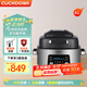 福庫(kù)（CUCKOO）多功能鍋免翻面不沾易清洗 家用多功能炸鍋 大容量煎烤箱一體多功能炸鍋 6升 CAFG-A0650S 6L