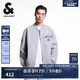 杰克·瓊斯（JACK&JONES）春季新款NBA聯(lián)名湖人隊(duì)運(yùn)動(dòng)寬松棒球服夾克長袖外套男裝225121001 C39灰紫色 XL