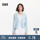 森馬（Semir）外套女碎花肌理森系少女感2025夏季oversize連帽夾克109325108005