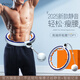 JNBSR智能呼啦圈減肥神器智能款瘦肚子軟圈彈簧靜音男士硬可拆卸不傷腰 灰藍【5W Pro-S 智能呼啦圈】 均碼可拆卸