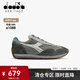Diadora迪亞多納經(jīng)典運(yùn)動鞋歐產(chǎn)透氣跑步鞋臟蠟做舊休閑鞋EQUIPE 冰柱灰/灰 75002 40.5