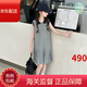 WVD女童洋裝2025新款大童公主裙夏季超好看薄款夏天dresses 灰色:2557款POIO領(lǐng)百褶連衣裙 120 cm:建議身高115cm左右