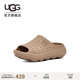 UGG夏季男士舒適厚底洞洞鞋面時尚簡約拖鞋 1137973DUNE|沙丘色 41