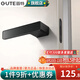 固特（GUTE）門鎖室內(nèi)磁吸臥室房門靜極簡(jiǎn)生態(tài)磁吸鎖木門鎖具現(xiàn)代音簡(jiǎn)約門把手 9707亞克力黑（隱藏鑰匙） 磁吸鎖體