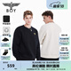 BOY LONDON【暗紋提花】潮牌秋季新品情侶款字母提花休閑衛(wèi)衣N03029 黑色 L