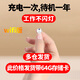 高術(shù)充電式針無線攝線頭4g小攝像頭小巧型手機遠(yuǎn)程監(jiān)控?zé)o需wifi免流量免插電孔像頭高清攝影頭家用 白64g【wifi】高清頂配版待機一年可遠(yuǎn)程 2.8MM