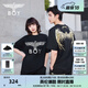 BOY LONDON【金翼鎖鏈】夏季短袖情侶款翅膀燙金潮牌圓領(lǐng)T恤N01918 黑印金N01918 經(jīng)典升級(jí) XL