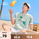鴻星爾克短袖男夏季新品休閑T恤圓領(lǐng)針織衫純棉運(yùn)動(dòng)t個(gè)性透氣上衣戶外男裝