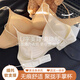 CURMOI固定手掌杯】小平胸聚攏文胸美背內衣女防下垂學生胸罩防下垂舒適 香檳 【1件】舒適升級 M 建議34/75AB或32/70C