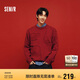 森馬（Semir）毛衫男新年紅色毛衣肌理感提花2025春季北極絨針織衫109125107205