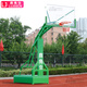 鹿角蟲移動籃球架成人標(biāo)準(zhǔn)戶外家用訓(xùn)練比賽藍(lán)球架落地式室內(nèi)外籃球架子 A6:國標(biāo)仿液壓加重款(平箱）