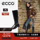 愛(ài)步（ECCO）靴子女 2025新款時(shí)尚百搭長(cháng)筒粗跟輕奢低跟女靴 都市222073 黑色22207351052 37