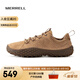 邁樂（Merrell）經(jīng)典戶外休閑鞋男女款WRAPT新款系帶防滑耐磨舒適休閑輕便裸足鞋 J036015 棕黃（男） 40