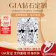 周百福GIA祖母綠鉆戒鉆石求婚鉆戒定制女士鉆戒鉆石戒指裸鉆50分一克拉 GIA證書 定制專拍，聯(lián)系客服咨詢價(jià)格