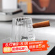 Bincoo玻璃小奶盅帶刻度量杯意式濃縮咖啡萃取杯木柄小奶罐盎司杯