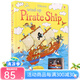 發(fā)條海盜船 Wind-up  Pirate Ship 軌道書(shū) 英文原版繪本兒童益智游戲紙板書(shū) Usborne 跑跑樂(lè)互動(dòng)親子玩具童書(shū) 環(huán)游世界探險(xiǎn)之旅 . 夢(mèng)想童趣城