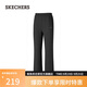 斯凱奇（Skechers）時(shí)尚直筒褲2025秋新款女寬松顯瘦休閑運動(dòng)褲簡(jiǎn)約闊腿褲P425W082