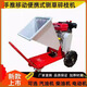 大型樹(shù)枝木材粉碎機果園碎枝機家用多功能園林秸稈全自動(dòng)機械新款 小推車(chē)+便攜式鍘草揉絲碎枝機 170手拉式柴油機款