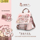 優(yōu)歆女生雙肩包女小背包輕便上班通勤大學(xué)生大容量JK包包百搭簡(jiǎn)約時(shí)尚 【貓貓年夜飯】 長(cháng)25寬23厚10cm