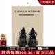 CAMILA KSENIA厚底樂福鞋女款2025新款春夏軟底女鞋小皮鞋增高鞋子 黑色 37