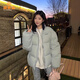 派吉鯊韓系小個(gè)子棉服女2025冬季新款棉衣棉襖2025年秋冬潮面包服外套 淺藍(lán)色 【高品質(zhì)區(qū)別市面】 S 【105斤以下】